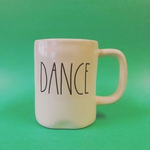 Rae Dunn DANCE mug.